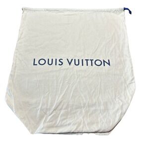 Authentic Louis Vuitton Large Drawstring Dust Bag Cover 26 X 24